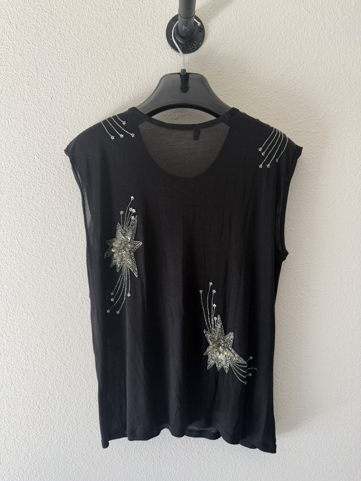 Saint Laurent Paris SS15 Starburst Silk Tank S Size US S / EU 44-46 / 1 - 4 Thumbnail
