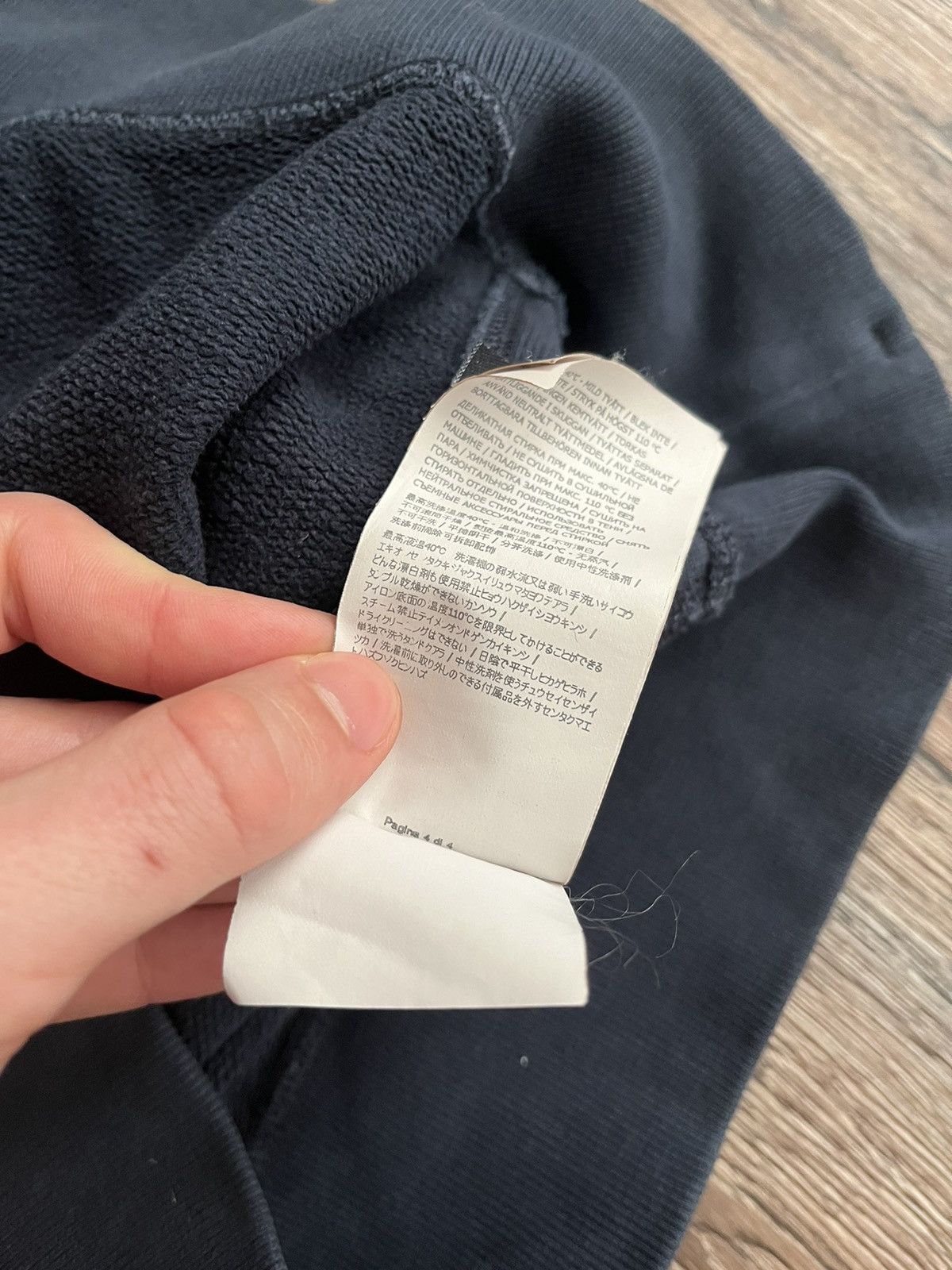 Stone Island Stone Island Distressed Washed Vintage Sweatshirt Size US XL / EU 56 / 4 - 17 Thumbnail