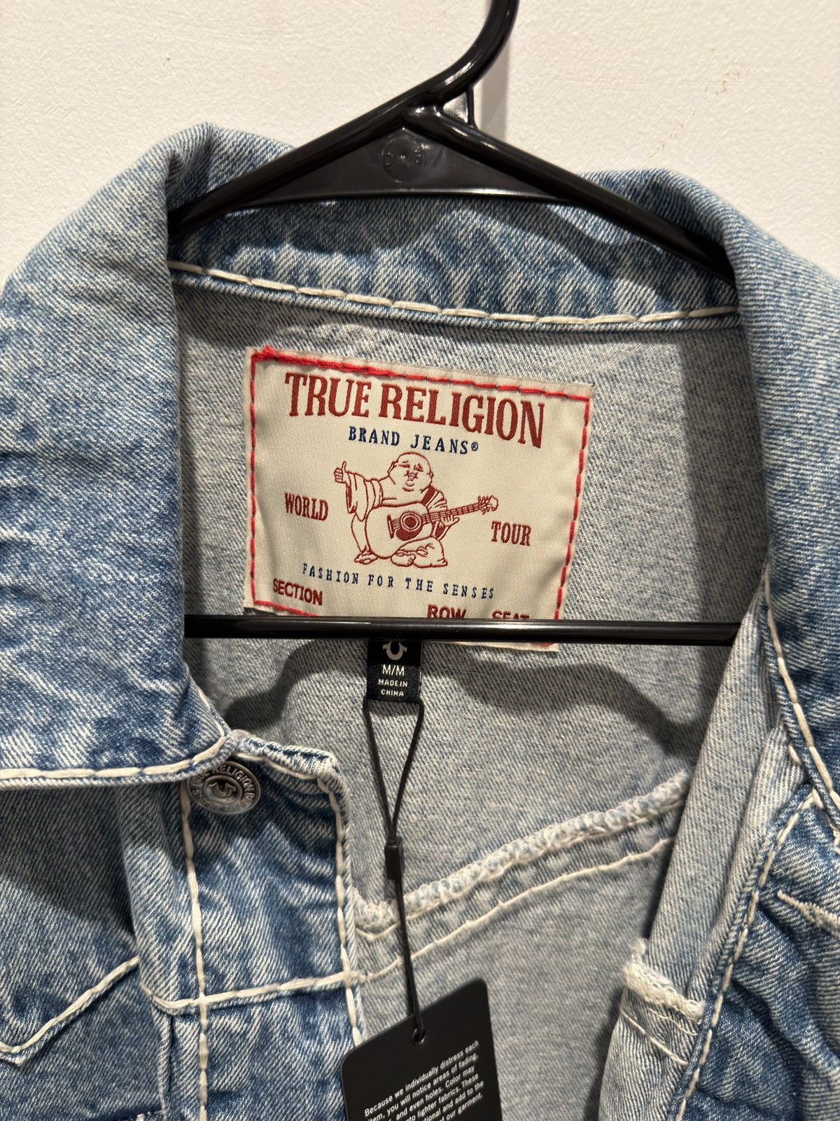 True Religion True Religion x YG Blue Denim Jacket Size US M / EU 48-50 / 2 - 2 Thumbnail
