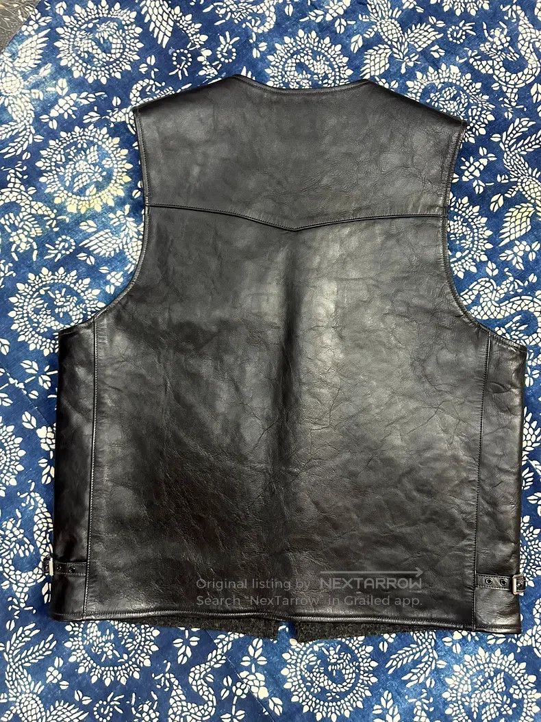Buco Buco Classic horseskin locomotive plush vest Size US S / EU 44-46 / 1 - 2 Thumbnail