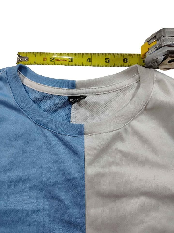 Shein Men's SHEIN Color Block Angel Wings T-Shirt Size Small Size US S / EU 44-46 / 1 - 8 Thumbnail