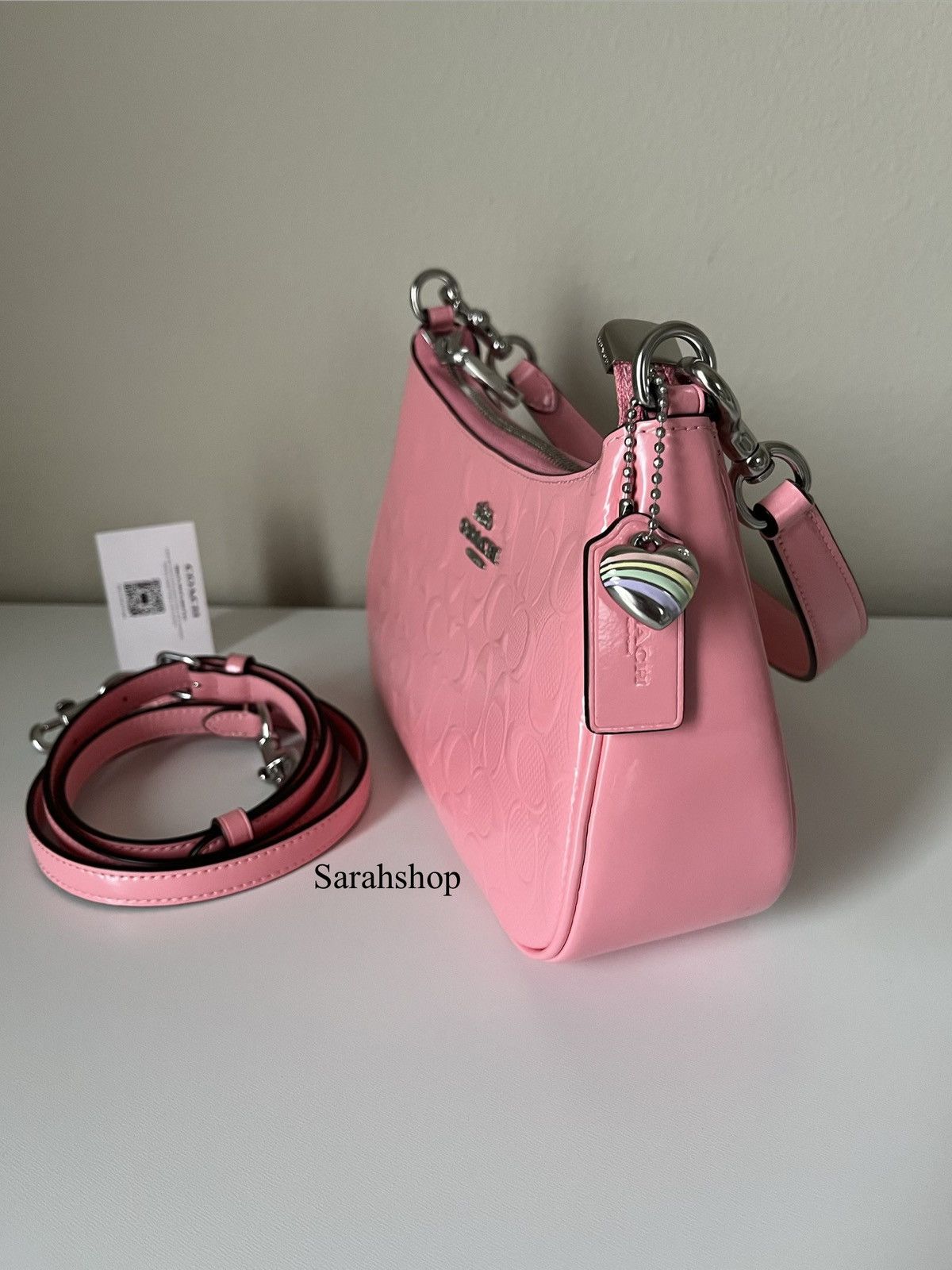 Coach Coach Teri Shoulder Bag With Heart Charm Size ONE SIZE - 4 Thumbnail