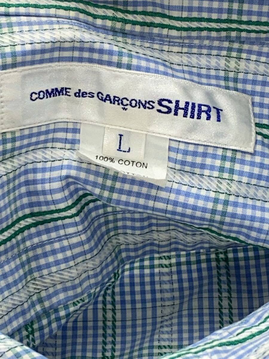 Comme des Garcons × Comme des Garcons SHIRT Patchwork Check Button Shirt - Comme Des Garcons Size US L / EU 52-54 / 3 - 6 Thumbnail