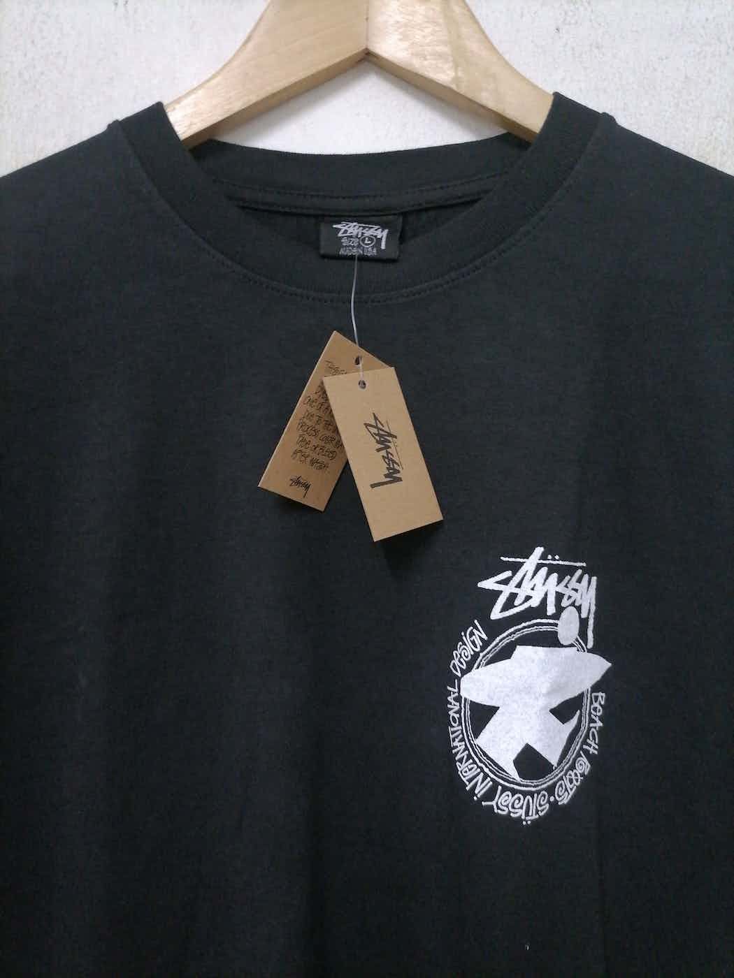 Stussy × Vintage STUSSY BEACH ROOTS PIGMENT DYED T-SHIRT Size US L / EU 52-54 / 3 - 3 Thumbnail