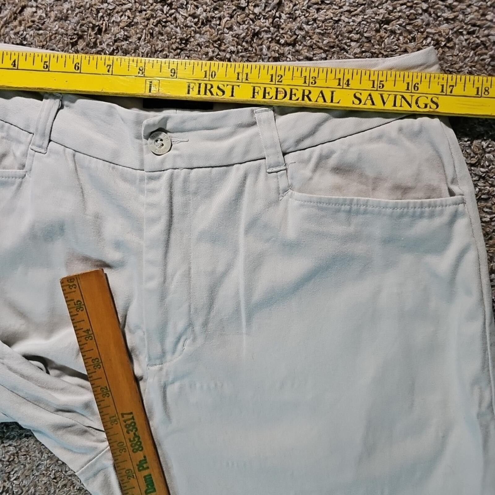 Kenneth Cole Kenneth Cole Stretch 34/32 Khakis Size US 34 / EU 50 - 4 Thumbnail