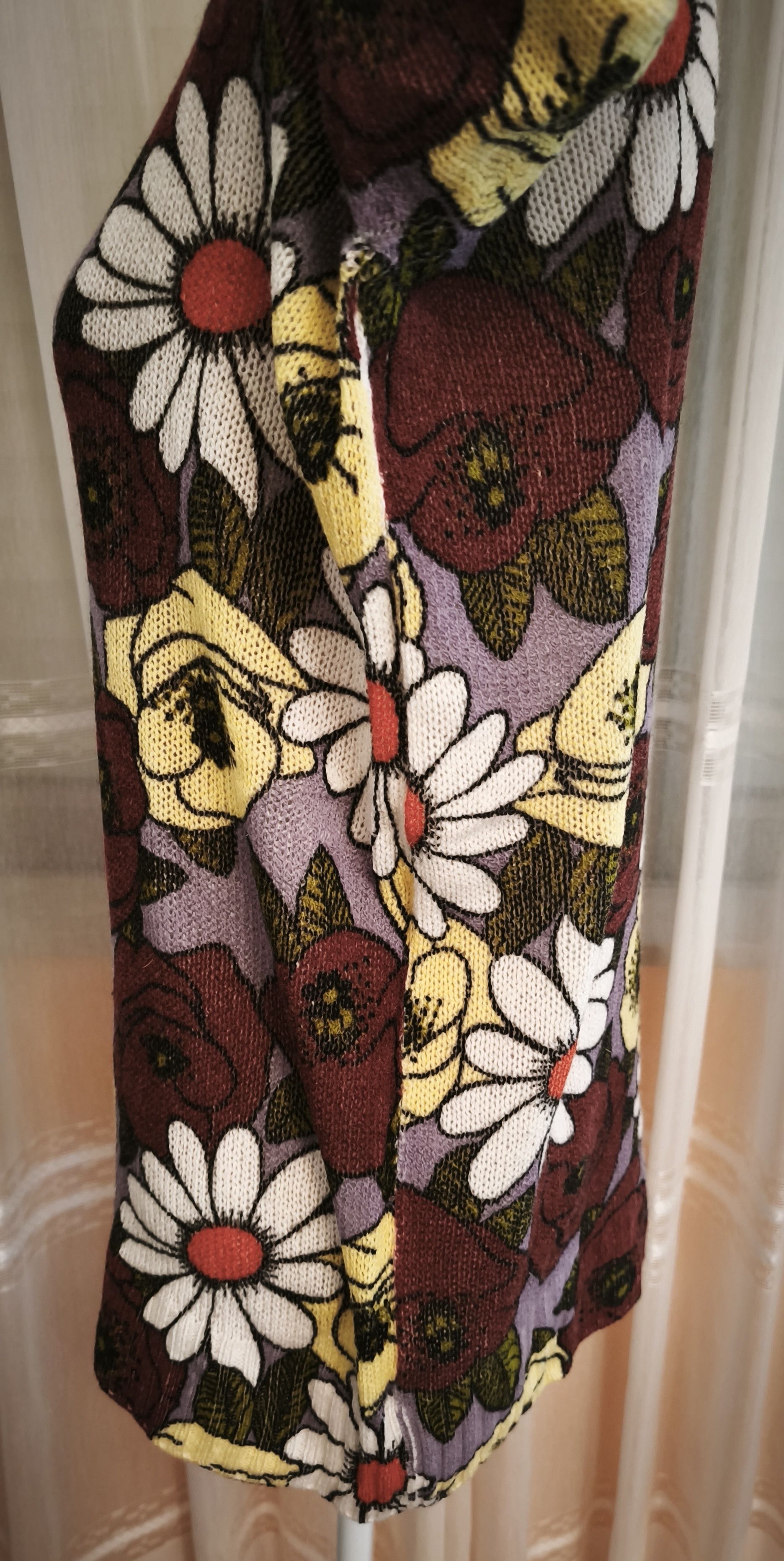 Prada Flower print oversize sweater Size S / US 4 / IT 40 - 5 Thumbnail
