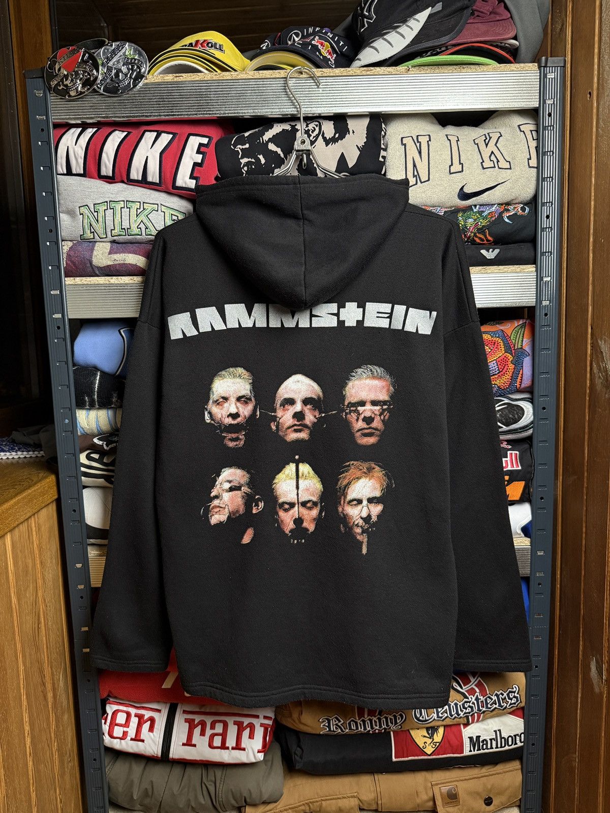 Vintage Rammstein archive vintage zip hoodie Size US XXL / EU 58 / 5 - 1 Thumbnail