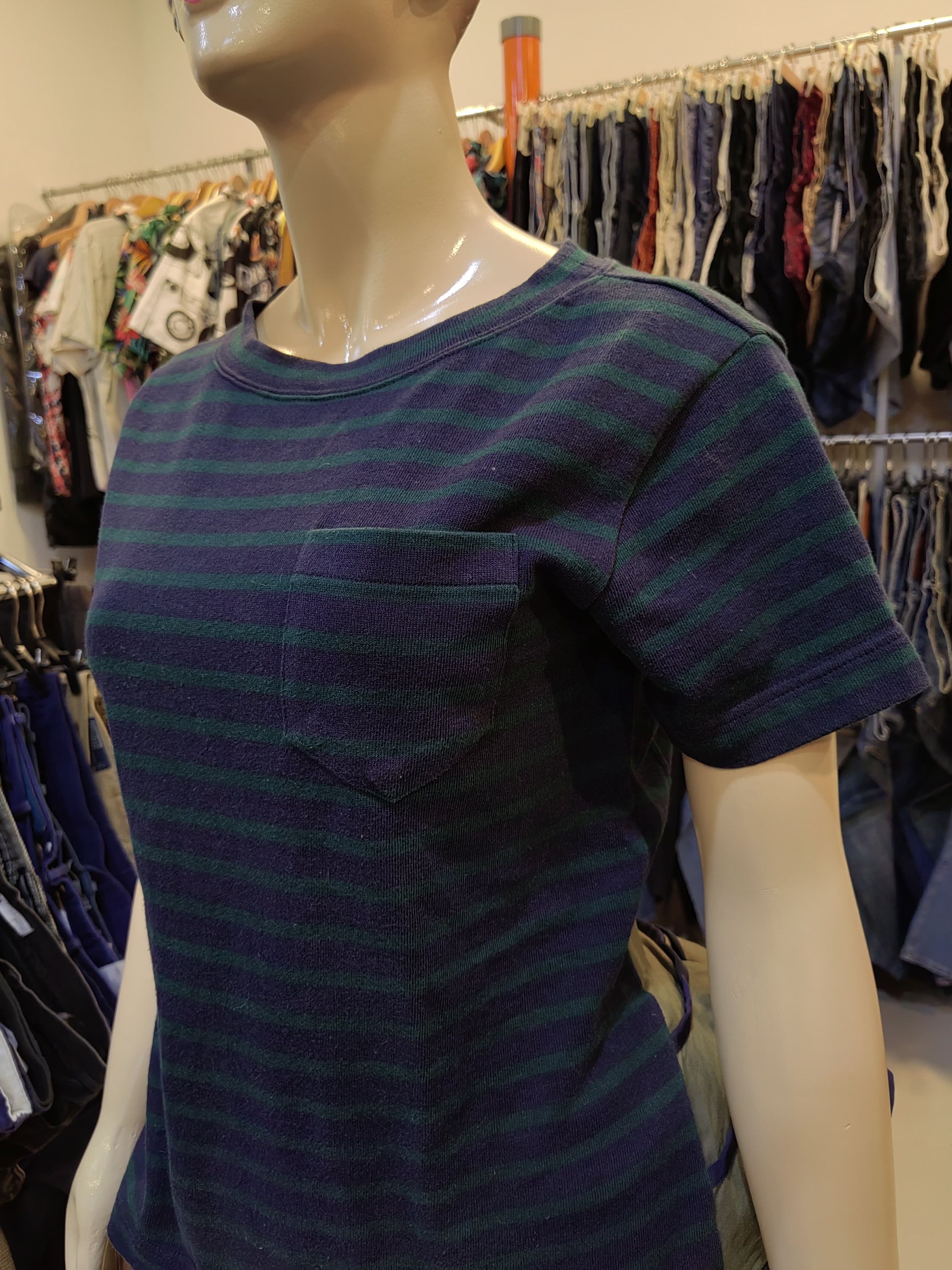 Sacai Sacai tshirt stripe Size S / US 4 / IT 40 - 3 Thumbnail