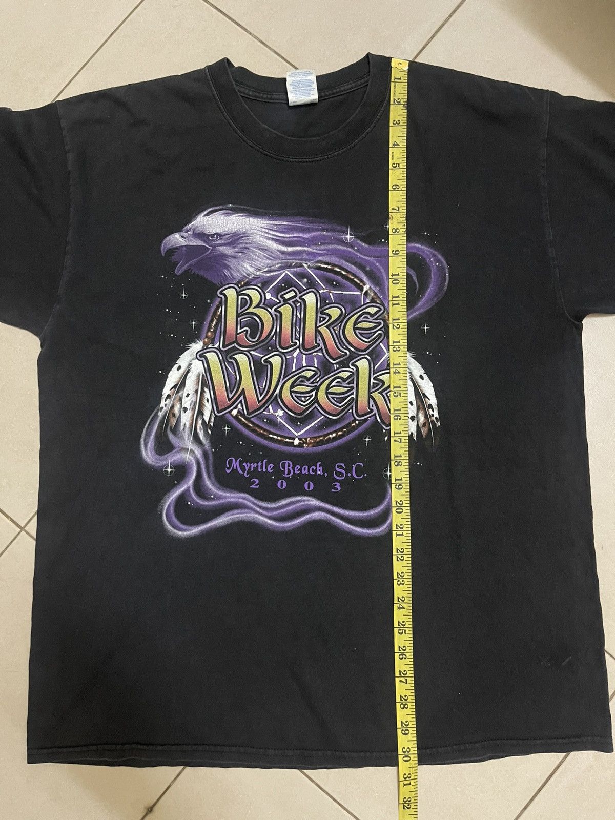 Designer × Vintage VINTAGE Y2K BIKE WEEK 2003 T SHIRT Size US XL / EU 56 / 4 - 7 Thumbnail