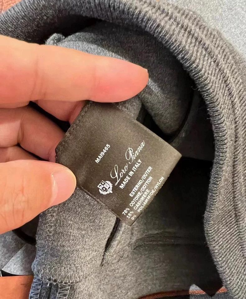 Loro Piana LORO PIANA sizeL Cotton and cashmere blended sportswear Size US 30 / EU 46 - 4 Thumbnail