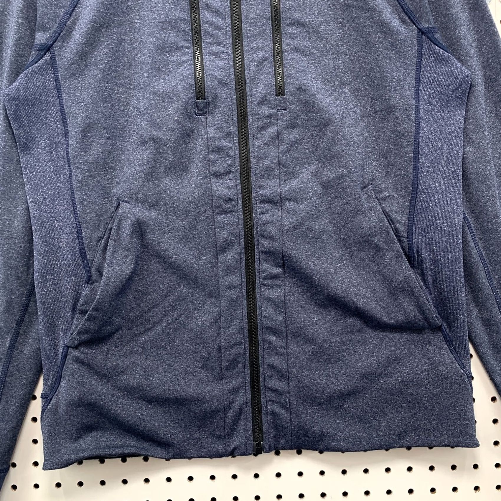 Lululemon LULULEMON Shift Jacket Mens M Blue Full Zip Chest Pockets Casual Travel Jacket Size US M / EU 48-50 / 2 - 6 Thumbnail