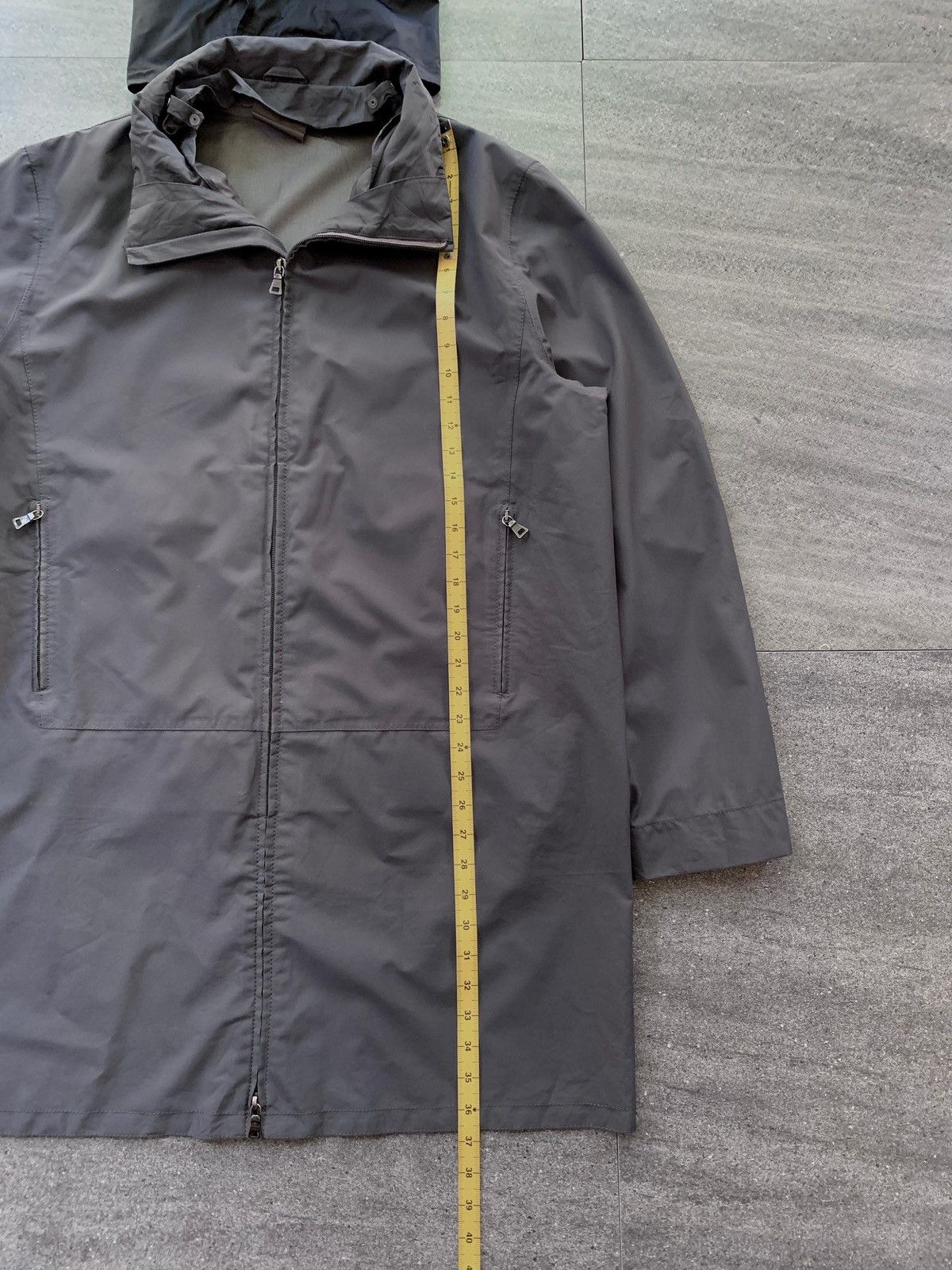 Prada FREE TAX! 2000s Goretex Convertible Hooded Coat Jacket Size US L / EU 52-54 / 3 - 23 Thumbnail