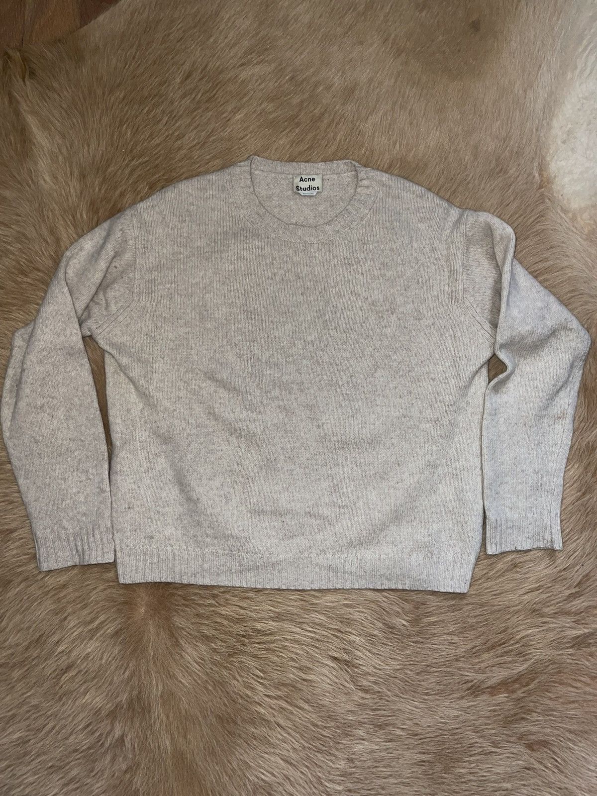 Parka Long Acne Studios "Coos" - Taille 32, Gris, Occasion Très Bon état