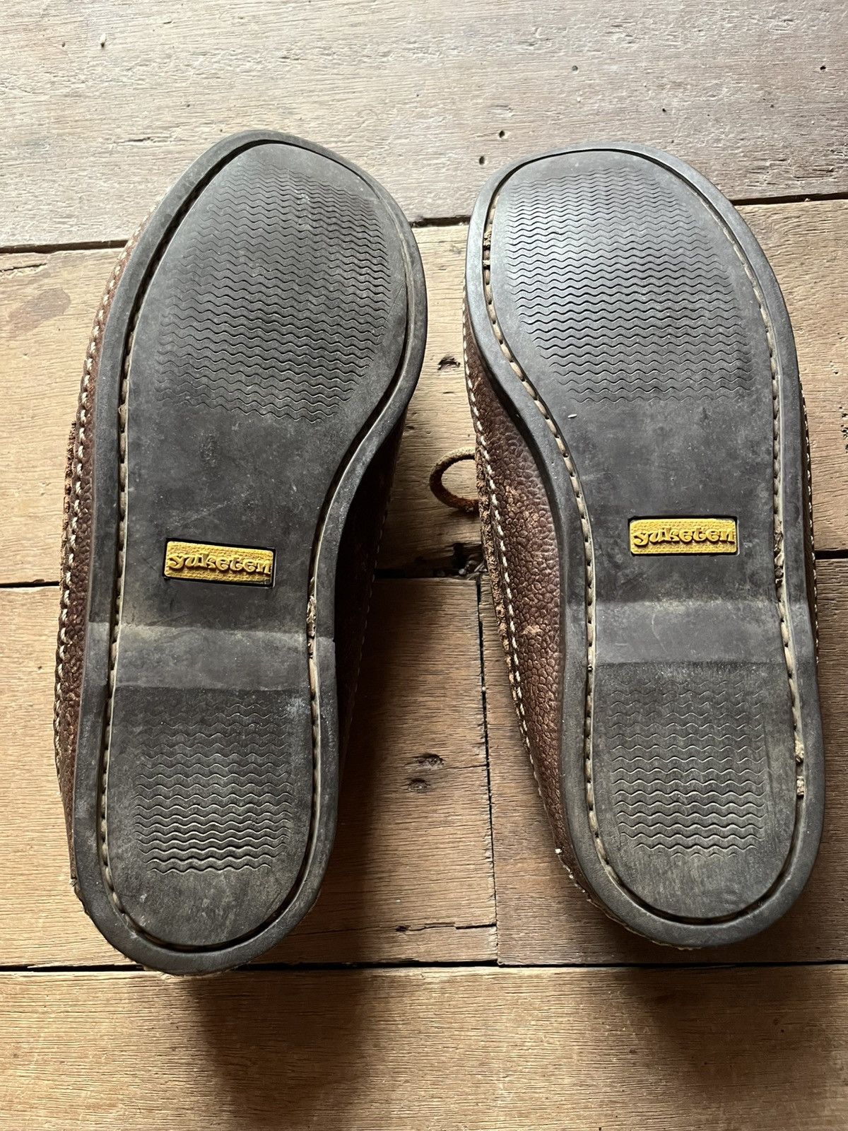 Yuketen Yuketen Mocassin Loafers Full Leather Artisanal Size US 7 / EU 40 - 5 Thumbnail