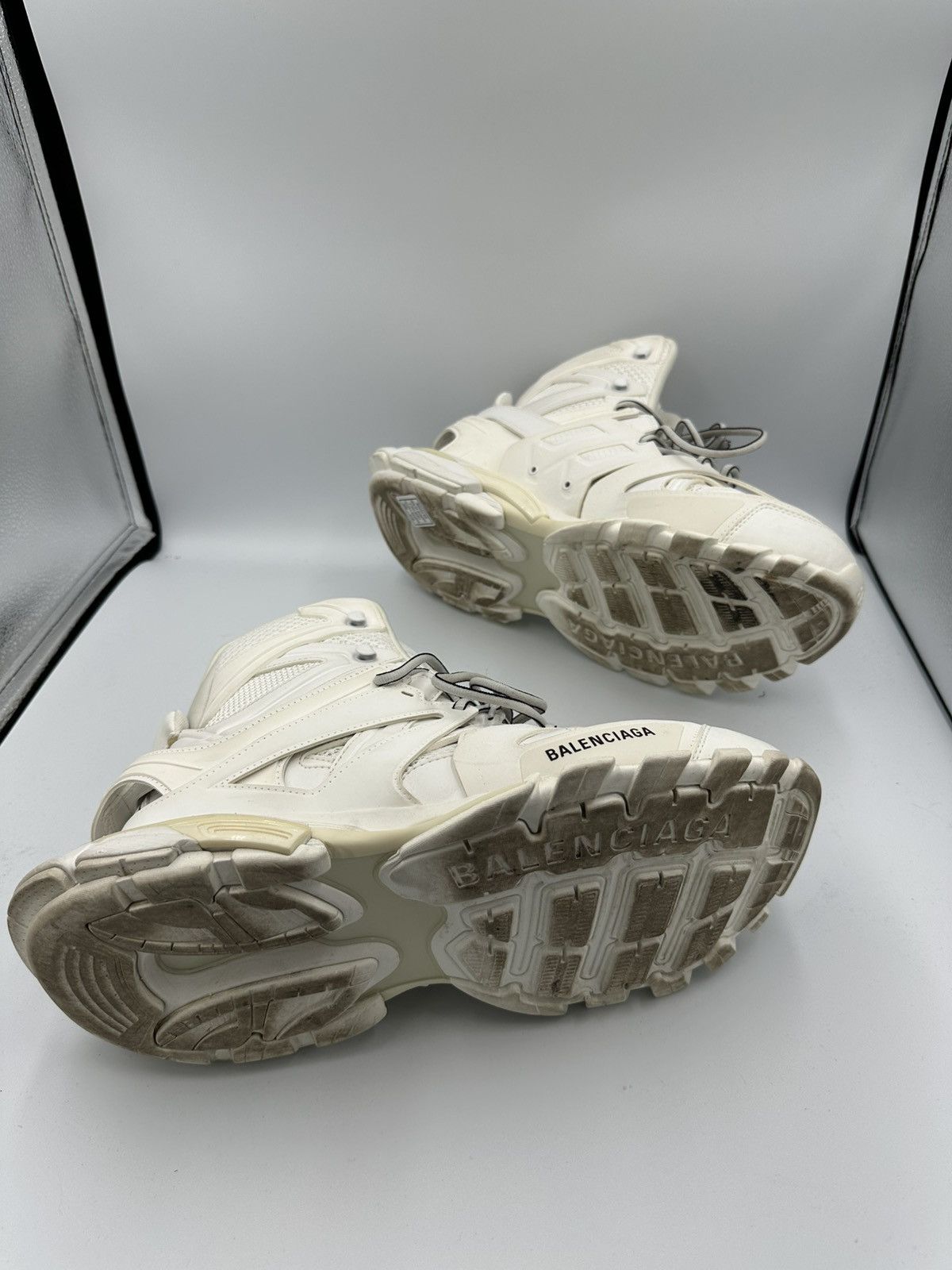Balenciaga Balenciaga TRACK HIGH TOP SNEAKERS Size US 12.5 / EU 45-46 - 14 Thumbnail