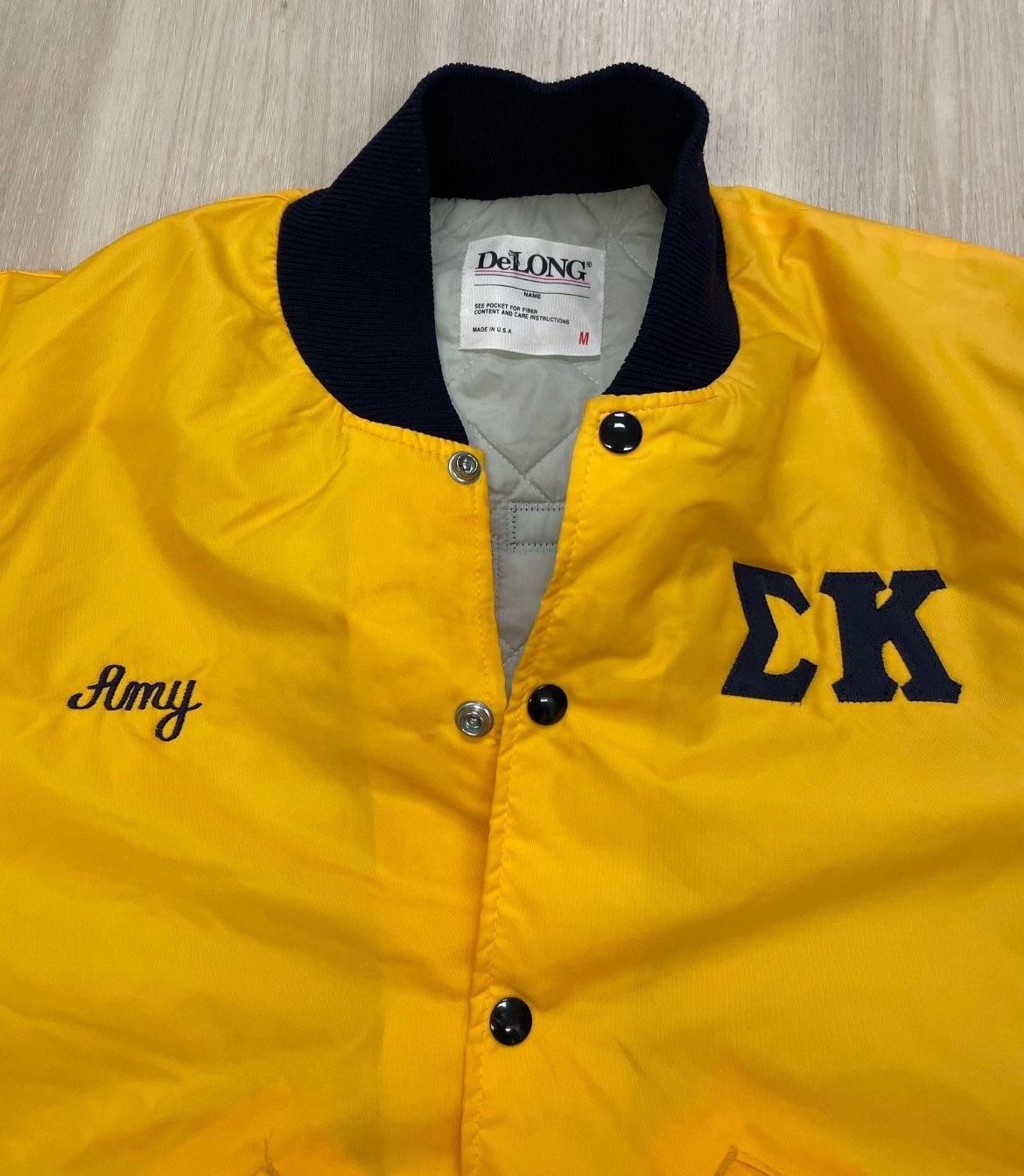 Vintage Vintage West Virginia WVU Mountaineers DeLong Jacket Sz M Size US M / EU 48-50 / 2 - 5 Thumbnail