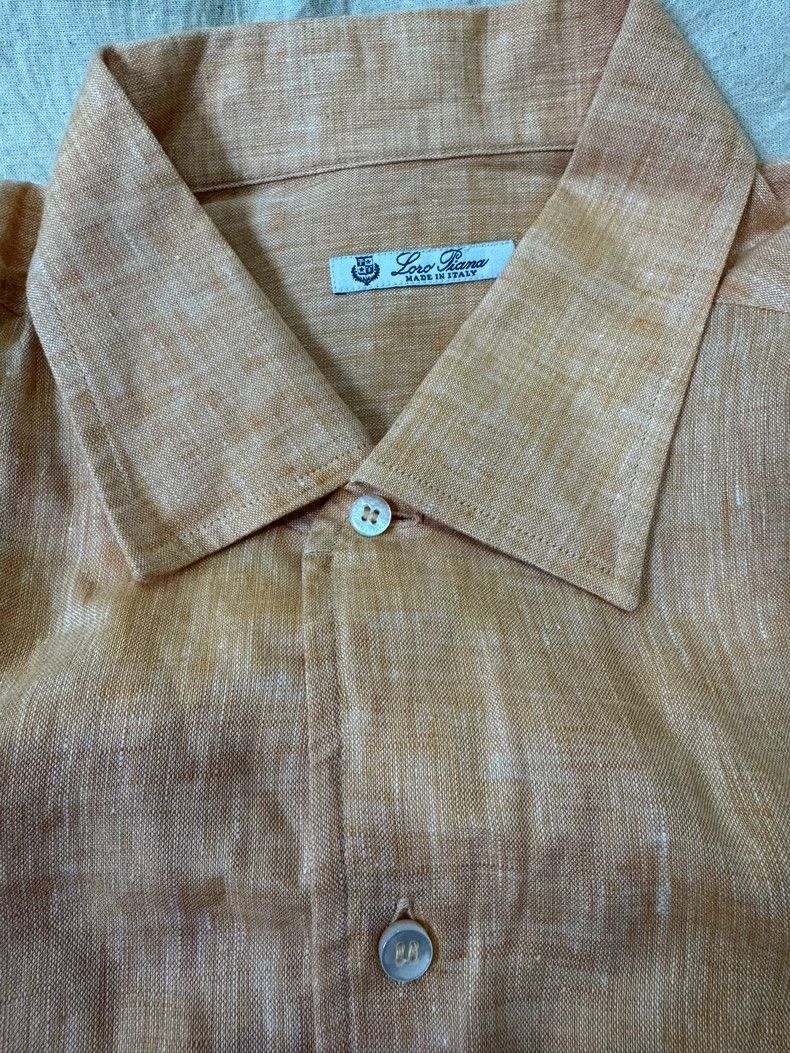 Loro Piana LORO PIANA Linen shirt Size US L / EU 52-54 / 3 - 3 Thumbnail