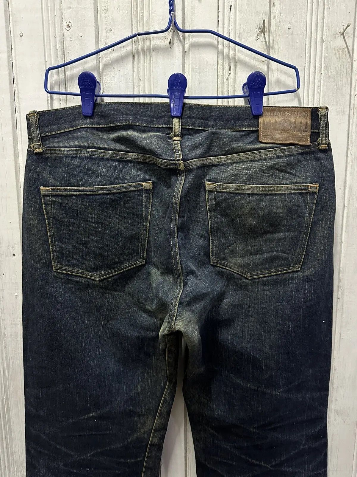 Kamikaze Attack SICKSS! Redline KAMIKAZE ATTACK Selvedge Mudwash Denim Pants Size US 35 - 13 Thumbnail