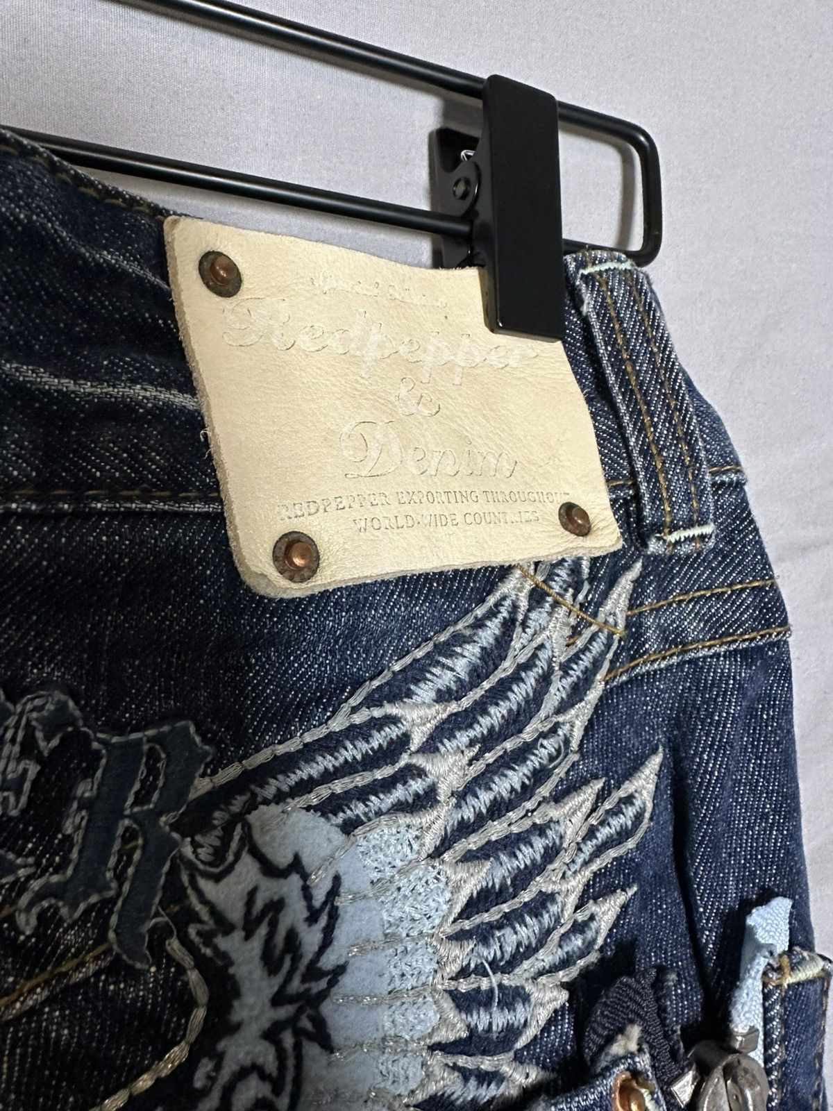 Ed Hardy Red pepper ex hardy jeans Size 30" / US 8 / IT 44 - 3 Thumbnail
