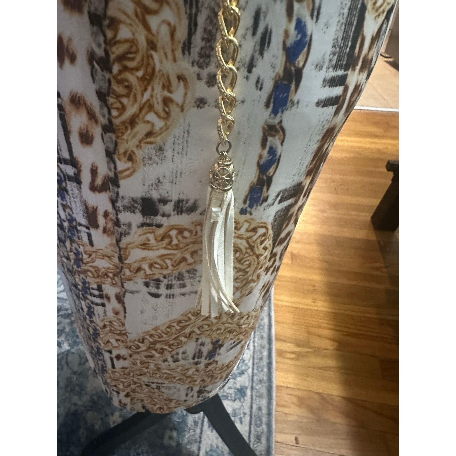 Bebe Bebe Silver and Gold Sequin Wrap Dress Size S / US 4 / IT 40 - 7 Thumbnail