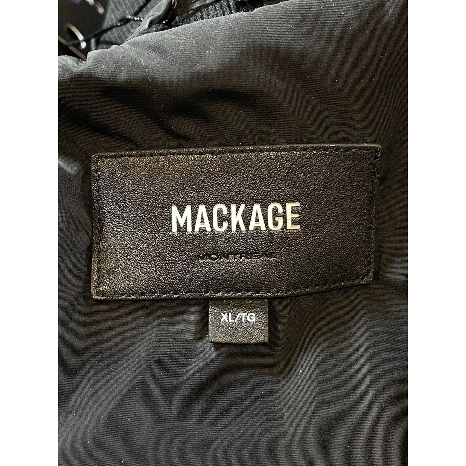 Mackage Mackage Adali Black & Brown Fur Jacket Size US XL / EU 56 / 4 - 14 Thumbnail