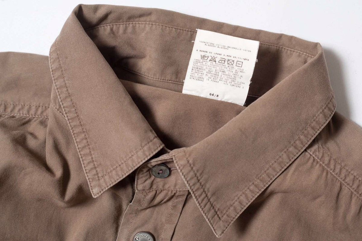 Dolce & Gabbana Dolce & Gabbana Military Shirt Size US L / EU 52-54 / 3 - 5 Thumbnail