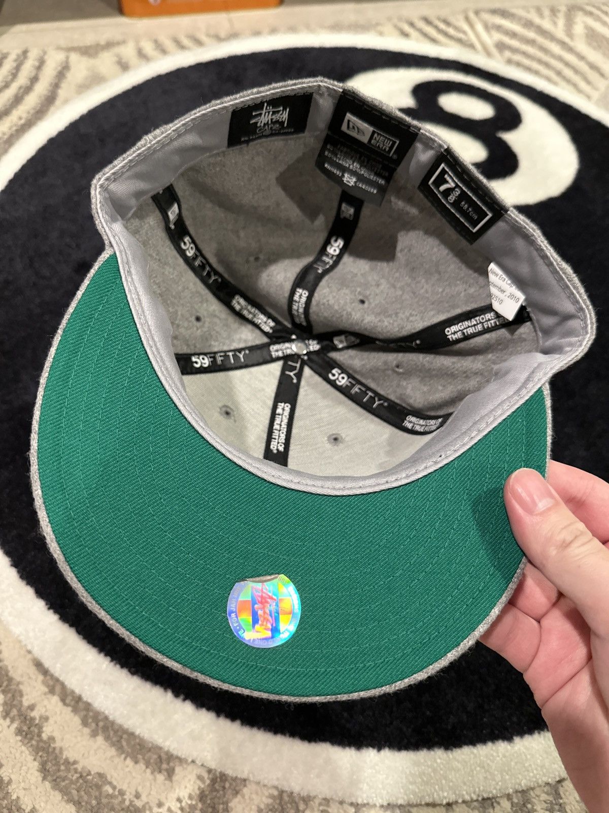 Stussy Stussy S logo New Era hat 7 3/8 | Grailed