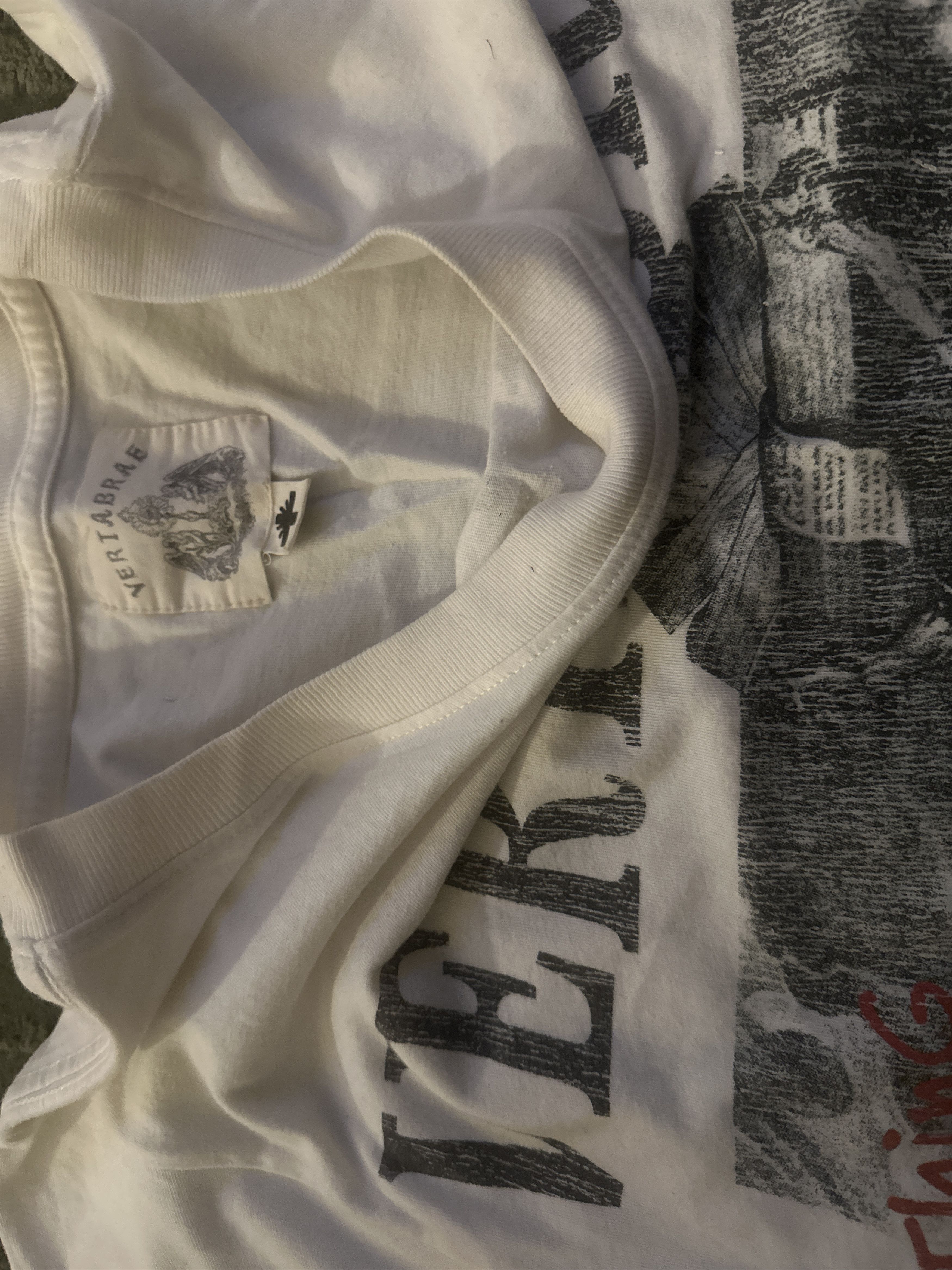 Vertabrae Vertabrae I Feel Nothing Tee Size US S / EU 44-46 / 1 - 2 Thumbnail