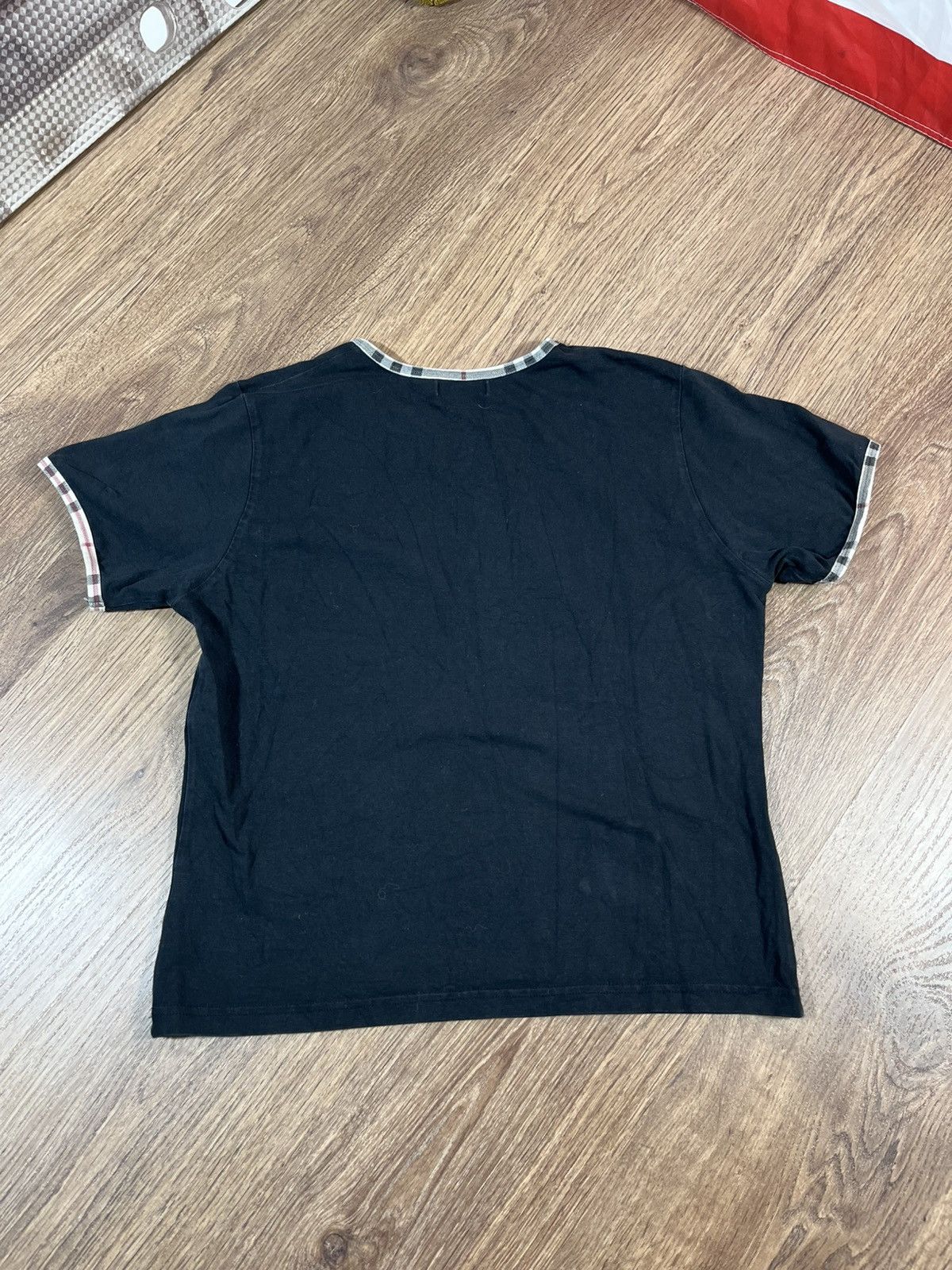 Burberry Burberry Cotton T Shirt Size XL / US 12-14 / IT 48-50 - 7 Thumbnail
