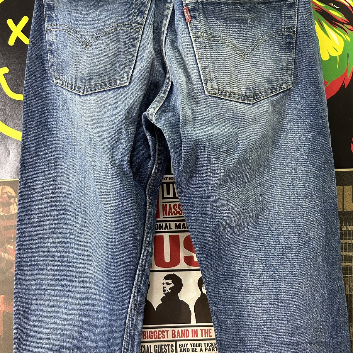 Levi's Vintage Levi’s 501 Y2k Distressed Denim Size US 26 / EU 42 - 12 Thumbnail
