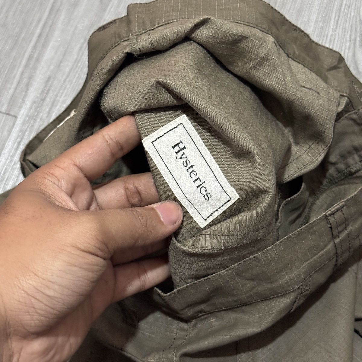 Hysteric Glamour Hysteric Glamour Ripstop Cargo Pants Size 29" - 7 Thumbnail