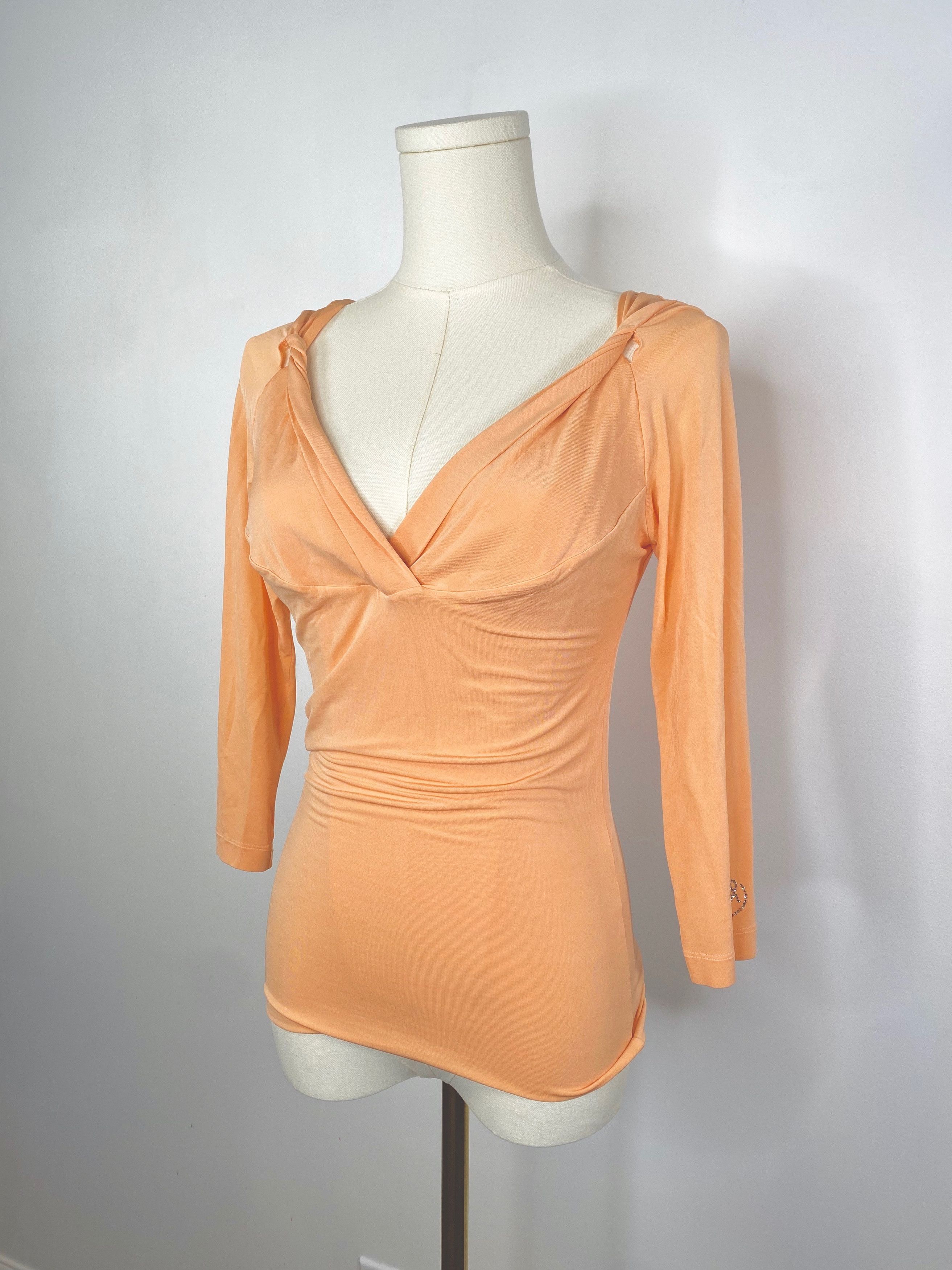 Designer VDP Italia - Creamsicle Orange Y2K Camisole Size ONE SIZE - 3 Thumbnail