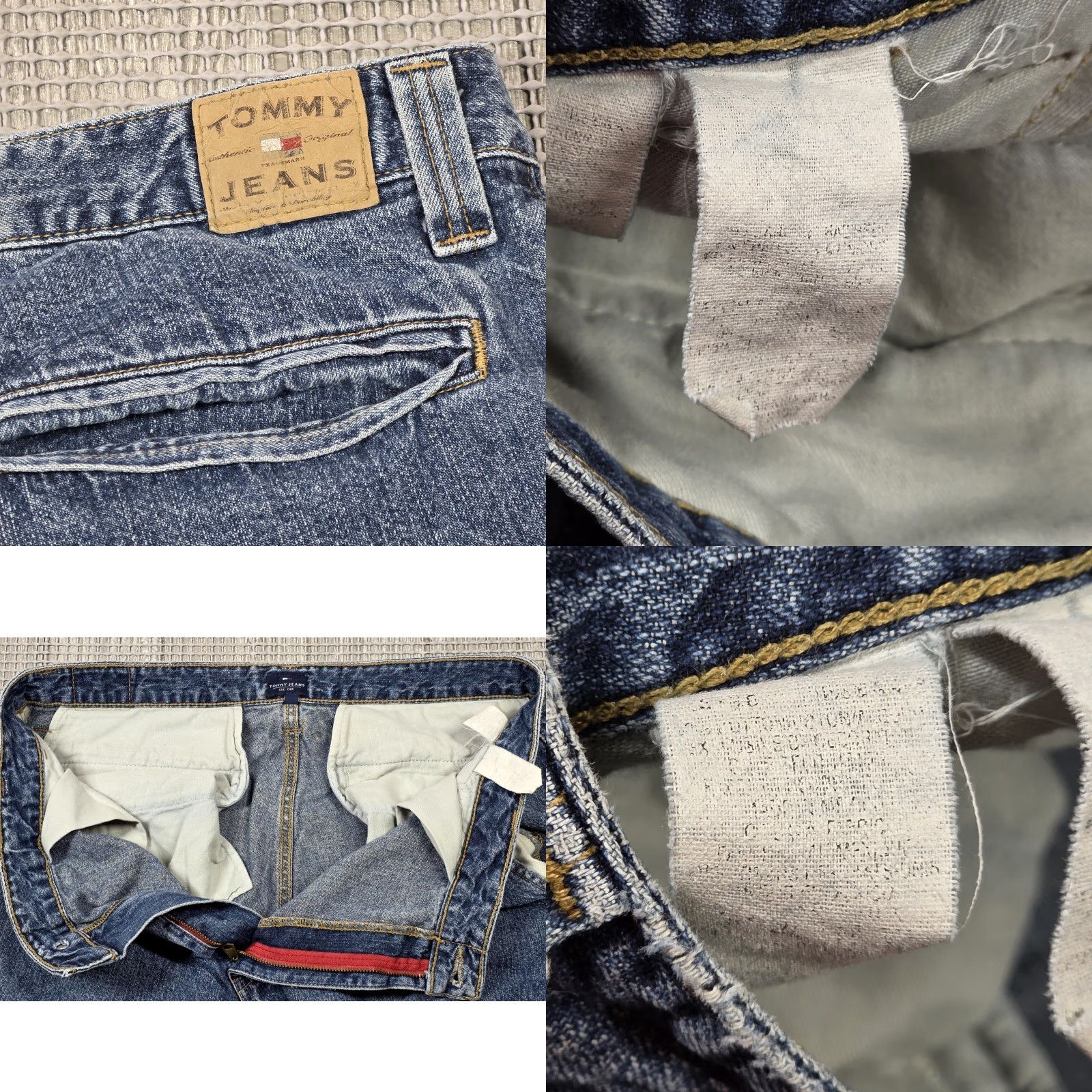 Tommy Hilfiger Vintage Tommy Hilfiger Jeans Cargo Baggy Wide Leg Y2K 2000s Grunge Logo 36x32 Size US 36 / EU 52 - 8 Thumbnail