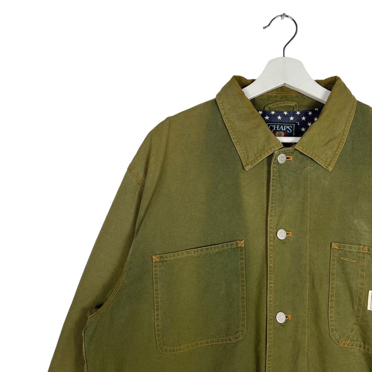 Chaps 🔥 VINTAGE CHAPS RALPH LAUREN WORK JACKET Size US L / EU 52-54 / 3 - 5 Thumbnail