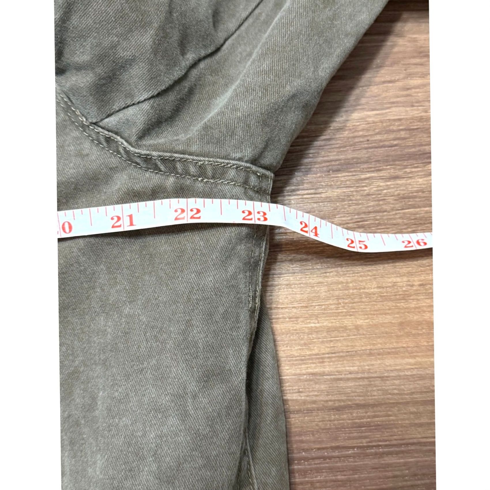 Olive Vermont Barn Coat Olive Green Fleece Lined Chore Jacket Women 1X Size XL / US 12-14 / IT 48-50 - 7 Thumbnail