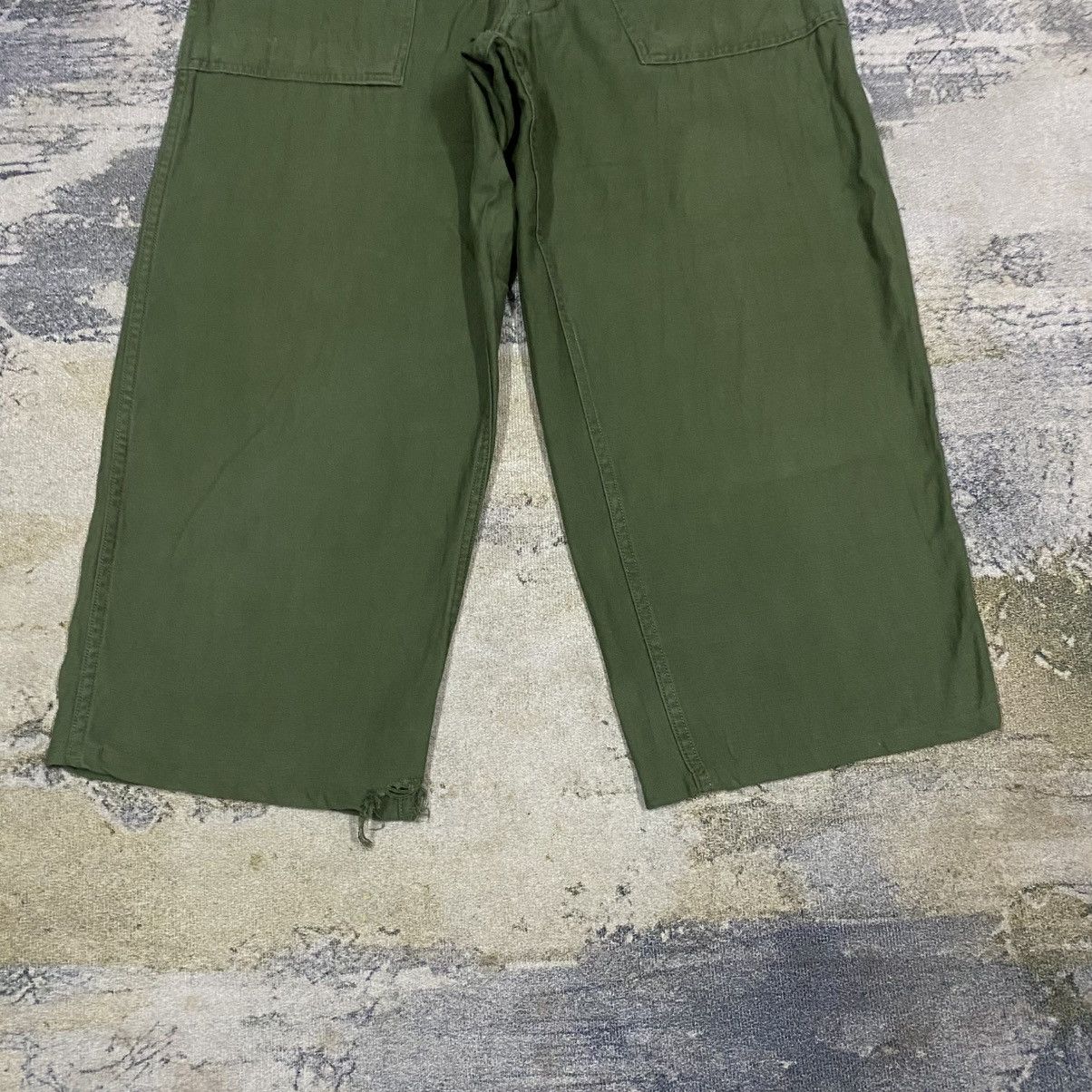Army Of Me 1960s US Army OG-107 Sateen Vietnam War Trousers Size US 31 - 3 Thumbnail
