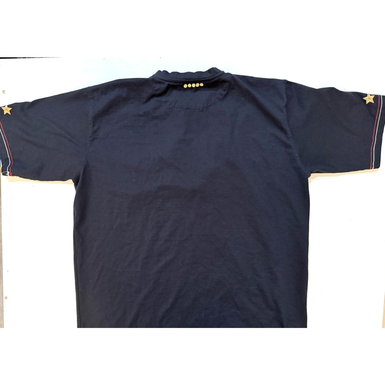 Coogi Vintage Coogi Shirt Mens 3XL Blk Gold Stars Guns Hip Hop Y2K Size US XXL / EU 58 / 5 - 7 Thumbnail