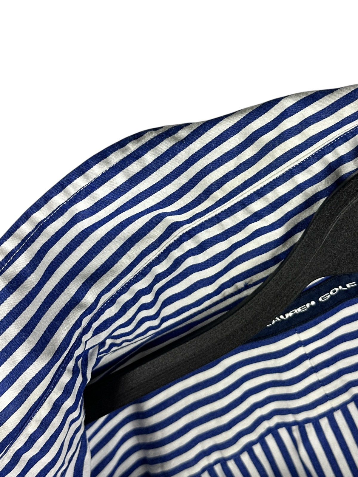 Ralph Lauren Ralph Lauren Golf Striped Shirt Short Sleeve Button Up Size L / US 10 / IT 46 - 10 Thumbnail
