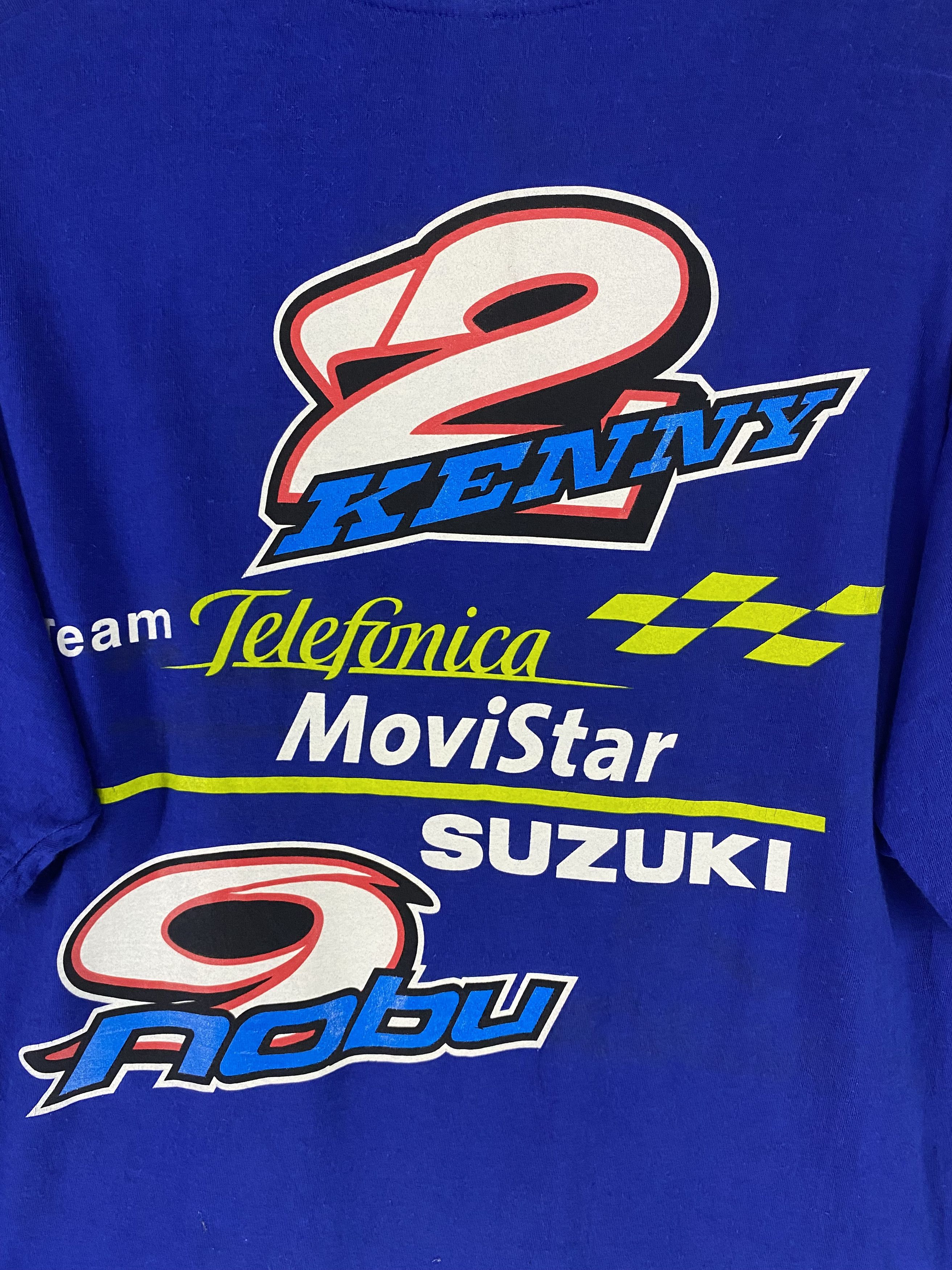 90s Motogp Suzuki Telefonica Movistar Kenny Jr Nobu Aoki tee