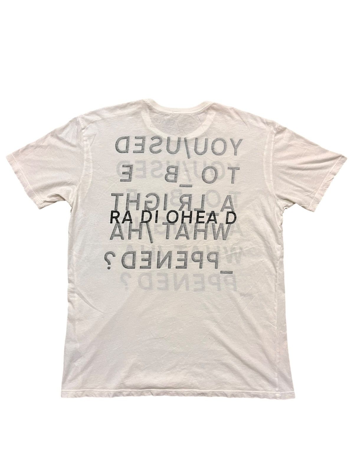 Band Tees Vintage Radiohead In Rainbows Band Tee Size US S / EU 44-46 / 1 - 2 Thumbnail