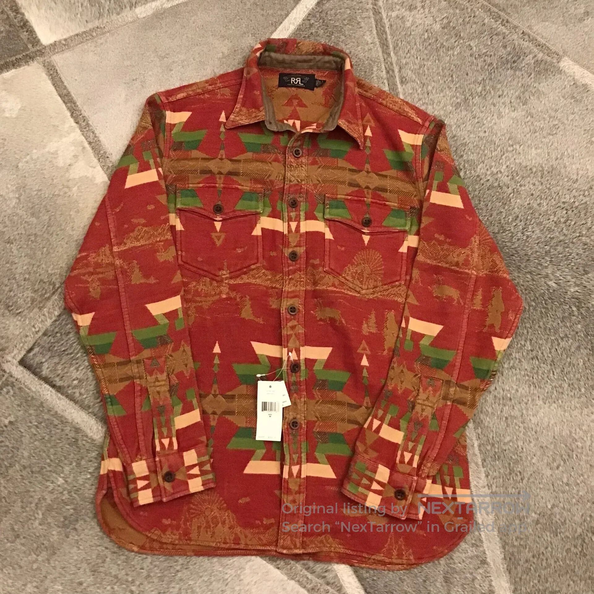 RRL Ralph Lauren RRL Ralph Lauren Colorful Shirt. Size US M / EU 48-50 / 2 - 1 Thumbnail