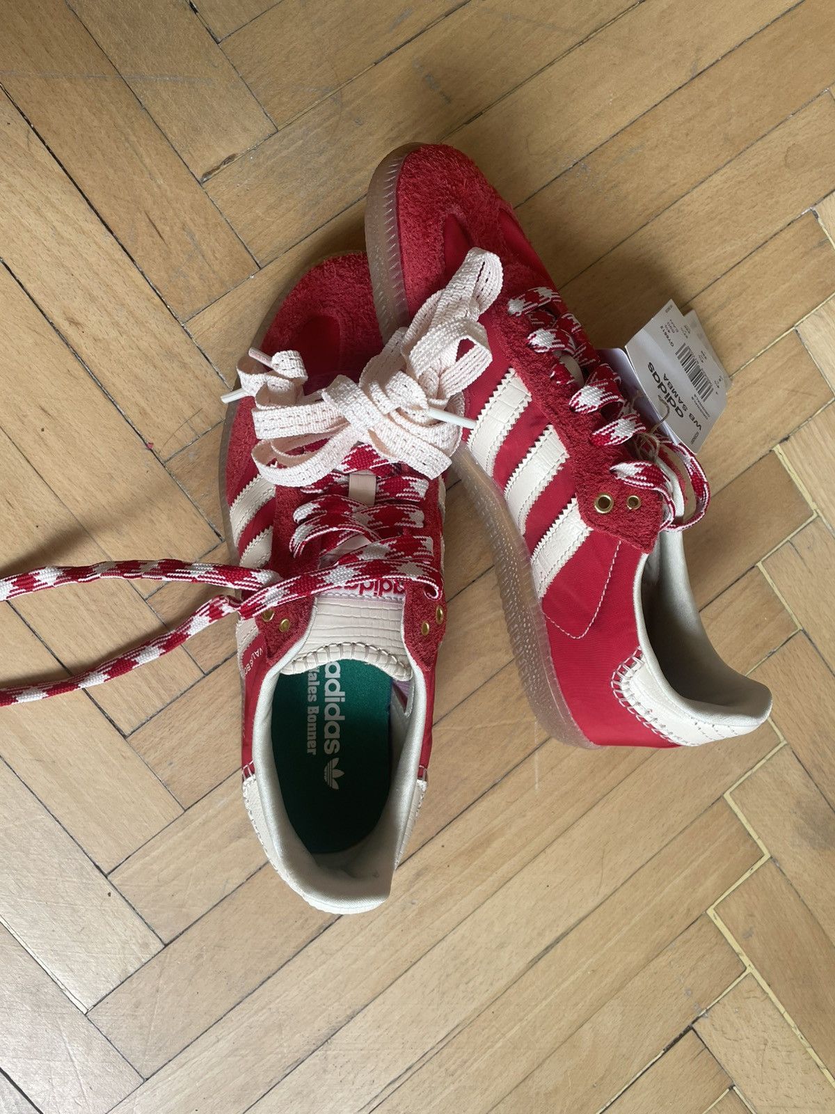 adidas gazelle silver green womens adidas x Wales Bonner Samba main image 0
