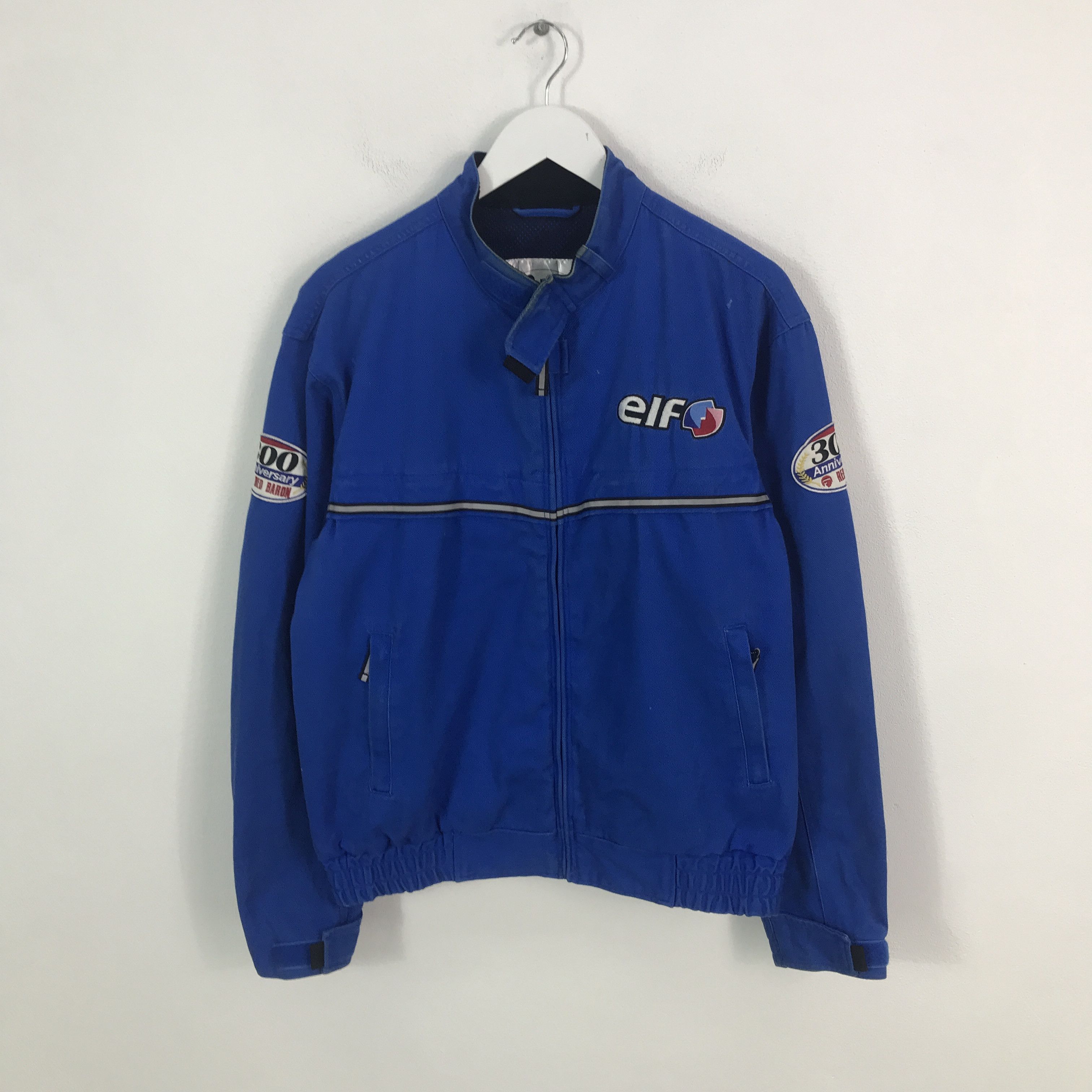 Japanese Brand ELF Racing Bikers Jacket Size US M / EU 48-50 / 2 - 1 Thumbnail