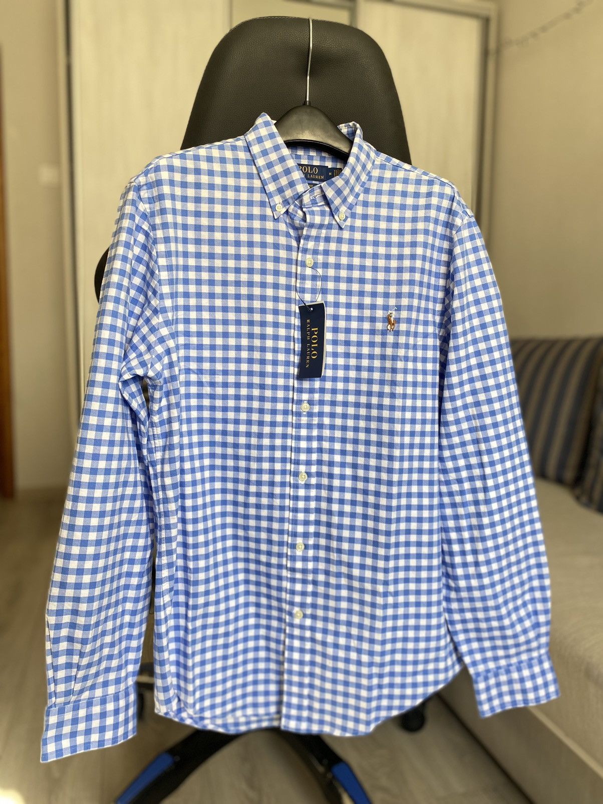 Polo Ralph Lauren × Ralph Lauren Polo Ralph Lauren new shirt button up checkered small logo M Size US M / EU 48-50 / 2 - 1 Thumbnail