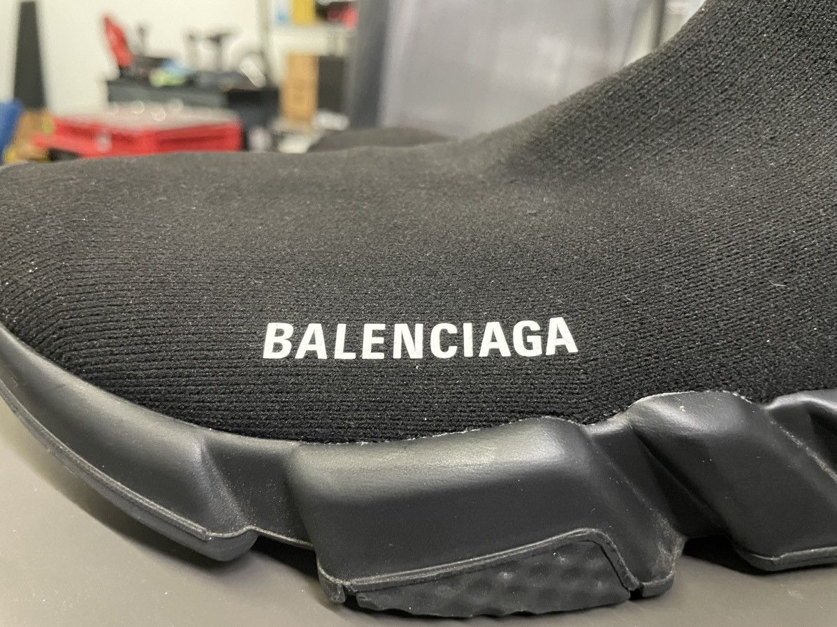 Balenciaga Balenciaga Speed LT Knit Sneaker Black Size US 9 / EU 42 - 8 Thumbnail