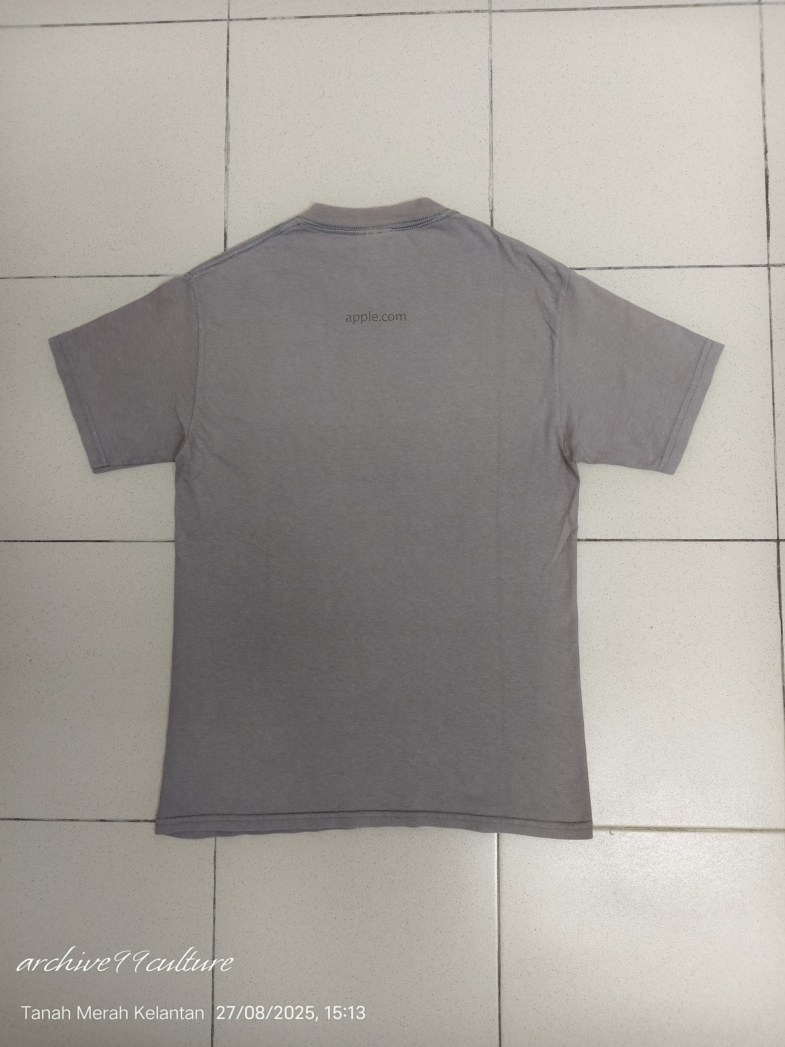 Apple Vintage 90's Apple center logo's earth tone tee Size US S / EU 44-46 / 1 - 2 Thumbnail