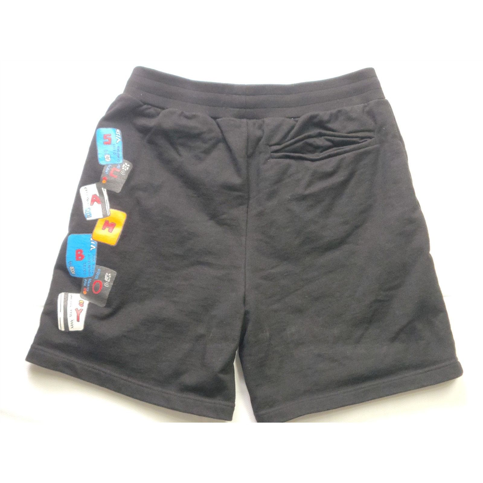 The Unbranded Brand Women Black Medium Fleece Shorts I Just Can't Stop Finessin Size 28" / US 6 / IT 42 - 8 Thumbnail