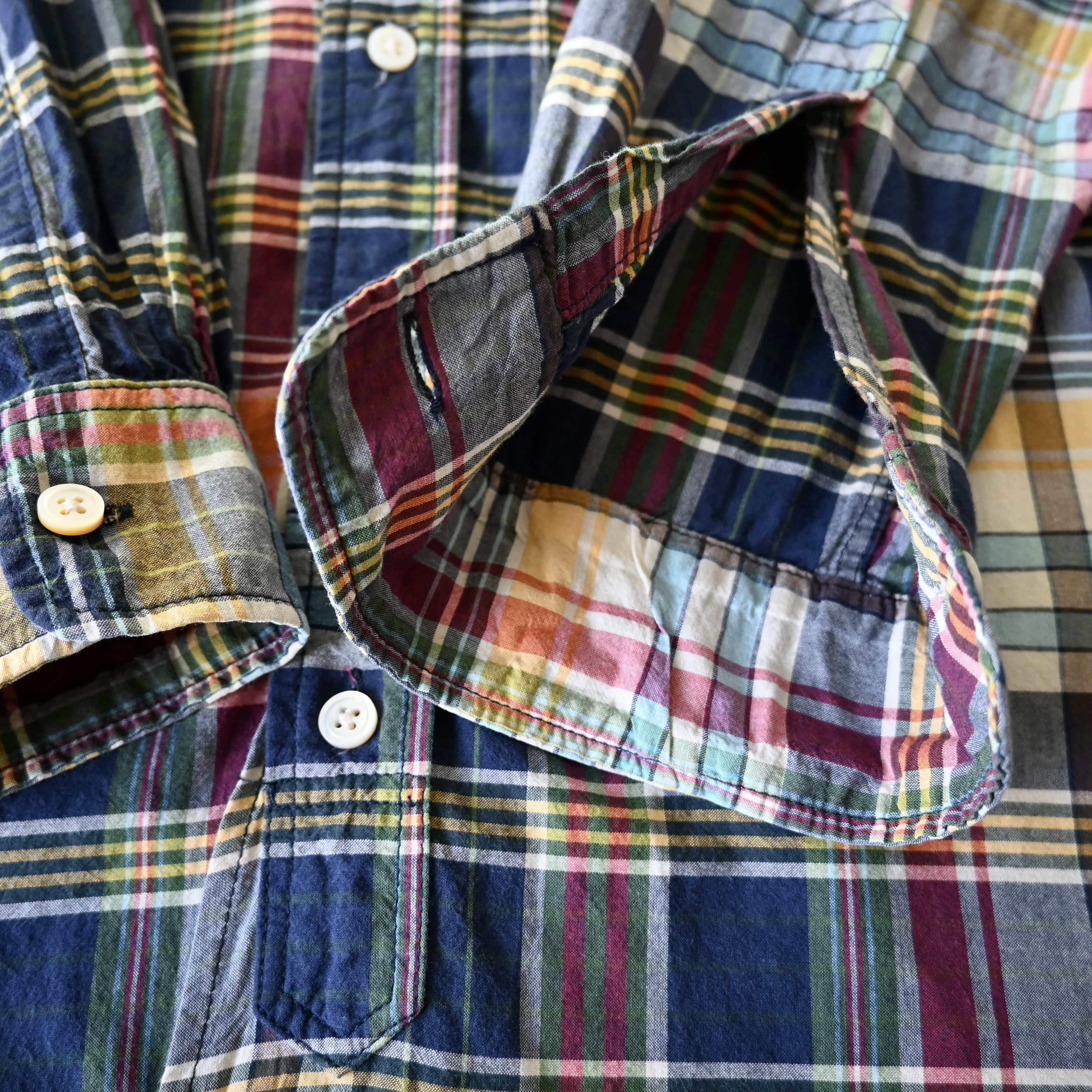 Engineered Garments Engineered Garments "19th Century BD Shirt" madras plaid, S Size US S / EU 44-46 / 1 - 18 Thumbnail