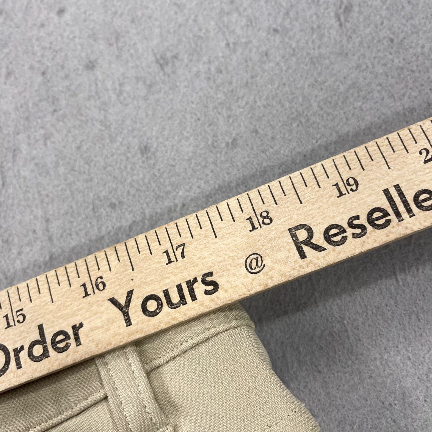 Lululemon Lululemon Pants Mens 34x28 Beige Warpstreme Classic Casual Chino Button 5-Pocket Logo Shirt Size US 34 / EU 50 - 6 Thumbnail