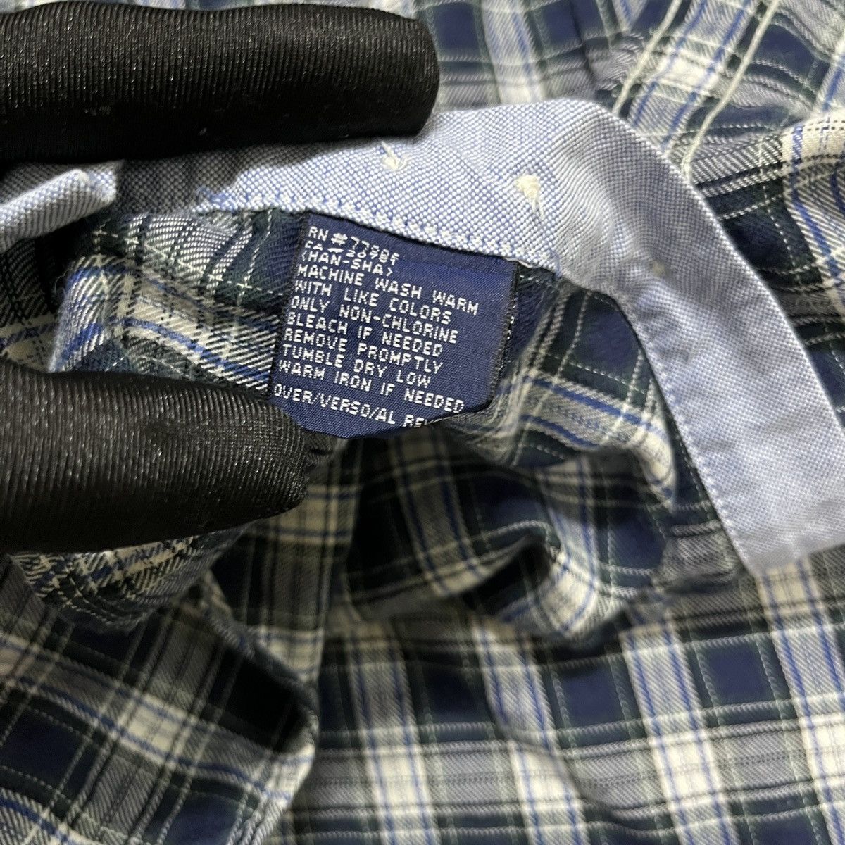 Tommy Hilfiger × Vintage Vintage Tommy Hilfiger Plaid Shirt Size US M / EU 48-50 / 2 - 6 Thumbnail
